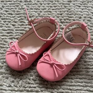 Janie and Jack Baby Shoes with Bow